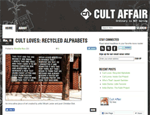 Tablet Screenshot of cultaffair.com